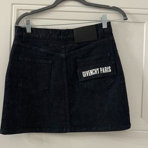 Givenchy denim skirt 38